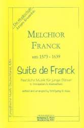 Suite de Franck - 5 Trompeten (Festliche Musik für junge Bläser) - Melchior Franck / Arr. Wolfgang G. Haas
