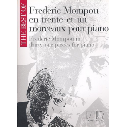 The Best of Frederic Mompou : for piano - Federico Mompou y Dencausse