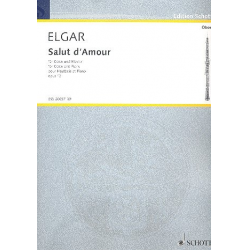 Salut d'amour op.12 für Oboe und Klavier -Edward Elgar
