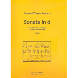 Sonata in d : - Bernard Wayne Sanders