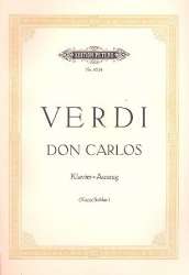 Don Carlos : Klavierauszug - Giuseppe Verdi