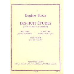 18 études : - Eugène Bozza