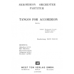 Tangos for Accordeon (Medley) Accordeonorchester - Partitur - Hans Rauch