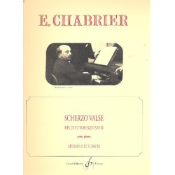 Scherzo valse : pour piano - Alexis Emmanuel Chabrier