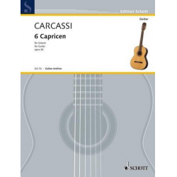 6 Capricen op.26 : für Gitarre - Matteo Carcassi
