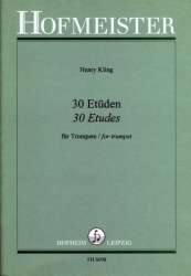 30 Etüden : für Trompete - Henri Adrien Louis Kling