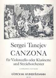Canzona für Violoncello oder - Sergej Tanejew
