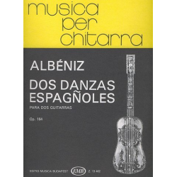 2 Danzas op.164 para 2 guitarras - Isaac Albéniz