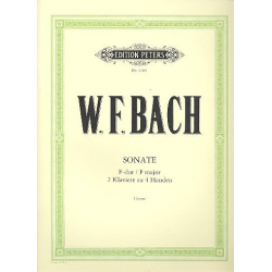 Sonate F-Dur : für 2 Klaviere - Wilhelm Friedemann Bach