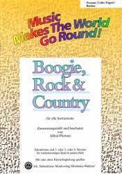Boogie, Rock & Country - Stimme 1+3+4 in C - Posaune / Cello / Fagott /Bariton