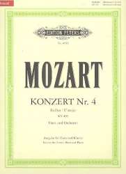 Konzert Nr. 4 Es Dur KV 495 + CD - Wolfgang Amadeus Mozart