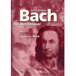 Bach für Blechbläser Band 2 - Johann Sebastian Bach / Arr. Klaus Winkler