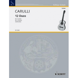 12 Duos : für 2 Gitarren - Ferdinando Carulli