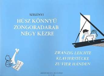 20 leichte Klavierstücke : - Istvan Szelenyi