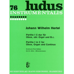 Partita C-Dur Nr.1 : für - Johann Wilhelm Hertel
