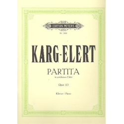 Partita op.113 : - Sigfrid Karg-Elert