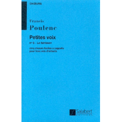 Le hérisson : - Francis Poulenc