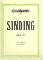 Suite a-Moll op.10 : für - Christian Sinding