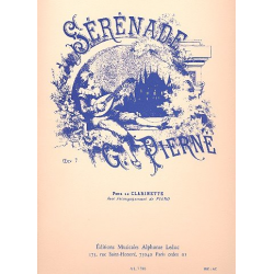 Serenade op.7 : für Klarinette und Klavier - Gabriel Pierne