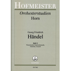 Orchesterstudien Horn: Händel Heft 2 -Georg Friedrich Händel (George Frederic Handel)