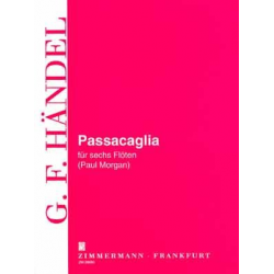 Passacaglia : für 6 Flöten - Georg Friedrich Händel (George Frederic Handel)