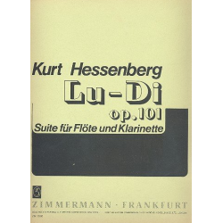Lu-di : Suite für Flöte - Kurt Hessenberg
