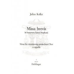 Missa brevis in honorem Sancti Stephani - Julius Koller