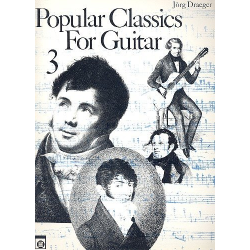 Popular classics for guitar 3 - Jörg Dräger