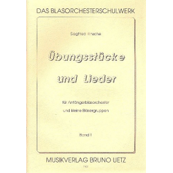 Das Blasorchesterschulwerk Band 1 "Übungsstücke und Lieder" - S. Hinsche