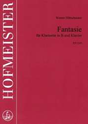 Fantasie für Klarinette und Klavier - Werner Hübschmann
