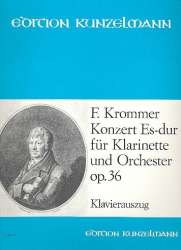 Konzert Es-Dur op.36 für Klarinette - Franz Krommer