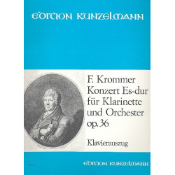 Konzert Es-Dur op.36 für Klarinette - Franz Krommer