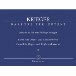 Sämtliche Orgel- und Clavierwerke - Johann Philipp Krieger