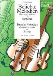 Beliebte Melodien Band 4 - Cello / Kontrabass -Diverse / Arr.Alfred Pfortner