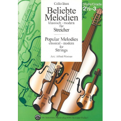 Beliebte Melodien Band 4 - Cello / Kontrabass - Diverse / Arr. Alfred Pfortner