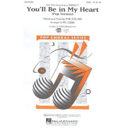 You'll be in my Heart : for mixed - Phil Collins