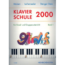 Klavierschule 2000 Band 1 ohne CD : - Uli Molsen
