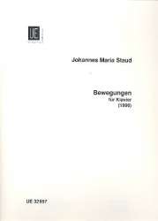 Bewegungen : fü Klavier - Johannes-Maria Staud