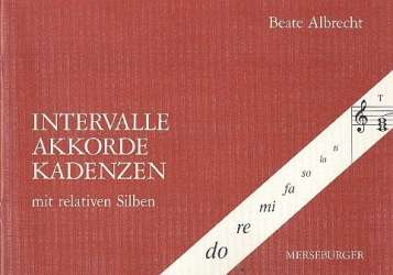 Intervalle, Akkorde, Kadenzen - Beate Albrecht