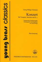 Konzert für Trompete, Streicher und Bc : - Georg Philipp Telemann