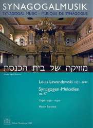 Synagogen-Melodien op.47 : für Orgel - Louis Lewandowski