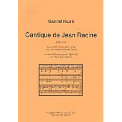 Cantique de Jean Racine : für - Gabriel Fauré