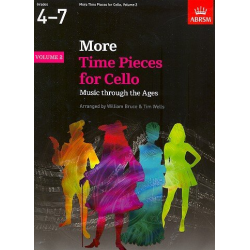 ABRSM More Time Pieces for Cello, Volume 2 - Tim Wells