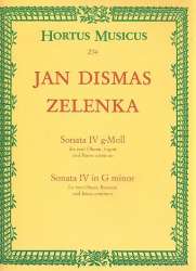 Sonate g-Moll Nr.4 : für 2 Oboen, - Jan Dismas Zelenka
