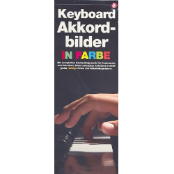 Keyboard Akkordbilder in Farbe