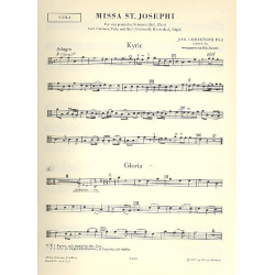 Missa St. Josephi : - Johann Christoph Pezel