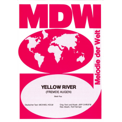 Yellow River - Einzelausgabe Klavier (PVG) - Jeff Christie / Arr. Rolf Hempel
