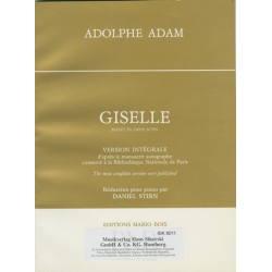 Giselle : réduction de piano - Adolphe Charles Adam
