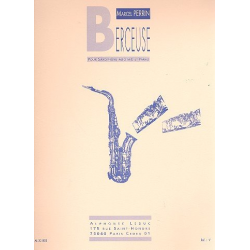 Berceuse  für Saxophon und Klavier - Marcel Perrin