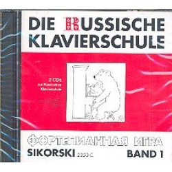 Die russische Klavierschule Band 1 : 2 CD's - Michael Töpel